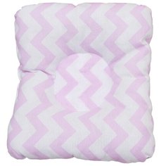 Подушка для кормления и сна AmaroBaby Baby Joy Зигзаг розовый