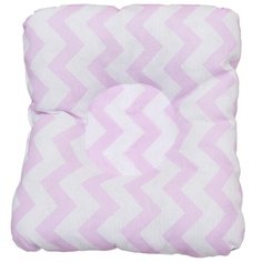 Подушка для кормления и сна AmaroBaby Baby Joy Зигзаг розовый
