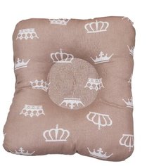 Подушка для кормления и сна AmaroBaby Baby Joy Короны кофе
