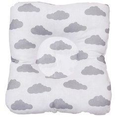 Подушка для кормления и сна AmaroBaby Baby Joy Облака серый