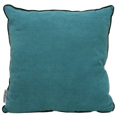 Подушка декоративная SANPA HOME COLLECTION, ЭлизаLUX, 40*40 см, бирюзовый/коричневый
