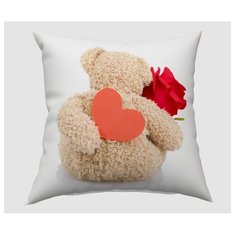 Фотоподушка "Сюрприз", 40*40 см. Сирень