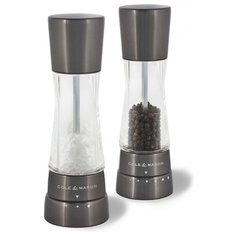 Набор мельниц для перца и соли Derwent Gunmetal 190 мм 2 шт. Cole & Mason
