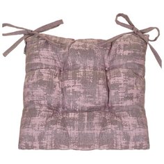 Подушка на стул SANPA HOME COLLECTION, РоксанаDUO, 40*40, фиолетовая