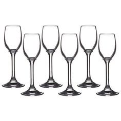 Набор рюмок из 6 шт klara/sylvia 65 мл высота 15 см Crystalite (669-068)