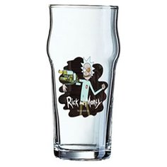 Набор стаканов Rick And Morty (Чёрный) (2-Pack)