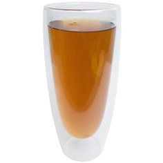 Стакан с двойными стенками из боросиликатного стекла, 600 мл, прозрачный, MARMA MM-CUP-22