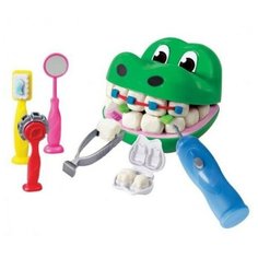 Набор для лепки Color Puppy "Зубастый крокодил", тесто 250г, аксессуары (70047)