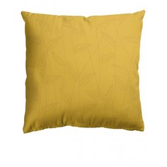 Подушка декоративная Decorito "Грассилоу Желтый", серия Паттерн.