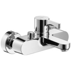 Смеситель для ванны с подключением душа hansgrohe Metris S 31460000 однорычажный