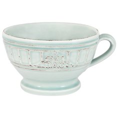 Чашка Matceramica для завтрака, суповая чашка Venice (голубая) без инд. упаковки, керамика, 0.5 л (MC-F488401350D0053)