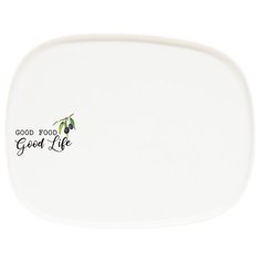 Тарелка Easy Life обеденная Kitchen Elements без инд. упаковки, фарфор, 29.5х225 см (EL-R1900_KITE)