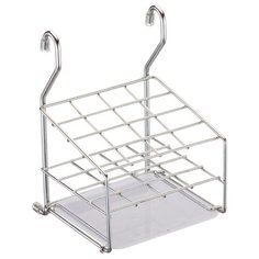 Держатель для сушки столовых приборов, Д150 Ш150 В220, хром Lemax