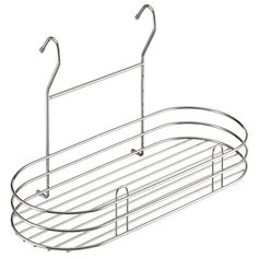 Полка овальная, Д405 Ш190 В255, хром Lemax