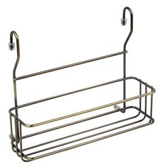 Полка одноярусная малая для банок, Д240 Ш100 В200, античная бронза Lemax