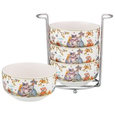 Набор салатников Пальчики оближешь (4 шт) 11см Lefard (359-652)