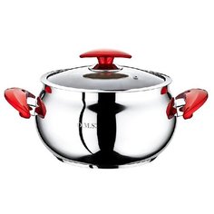 Кастрюля O.M.S. 3,7 л, 2032-20K-R, красный