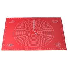 Коврик силиконовый 60*45 см для раскатки теста и выпечки Kamille