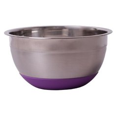 Миска Kamille Ø18*9см из нержавеющей стали с силиконовым дном