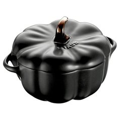 Кокот "Тыква", 14,8 см, черный, Staub