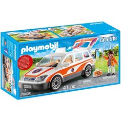 Конструктор Playmobil City Life 70050 Аварийный автомобиль с сиреной