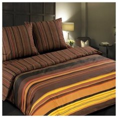 Постельное белье Шоколад 2 спальный с евро простыней Артпостель