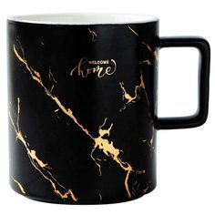 Чайная кружка Золотистый мрамор Marma