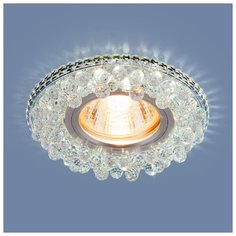 Встраиваемый точечный светильник с LED подсветкой Elektrostandard 2211 MR16 CL прозрачный