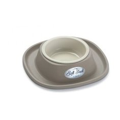Миска Lilli Pet на подставке 28х28х5,5 см, мокко
