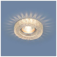 Встраиваемый точечный светильник с LED подсветкой Elektrostandard 2213 MR16 CL прозрачный