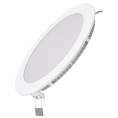 Встраиваемый светильник Gauss ультратонкий круглый IP20 12W,170х22, Ø155, 3000K 880лм 1/20