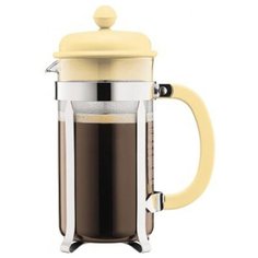 Кофейник с прессом Caffettiera 0.35 л., банановый Bodum