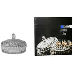 Ваза для конфет с крышкой ZARIN 15x15x10 см в подарочной упаковке Kaveh