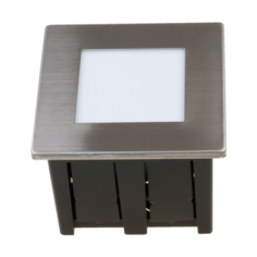 Подсветка светодиодная встраиваемая Светкомплект LDL 08 1,5W SN 3000K 80*80*91мм IP65