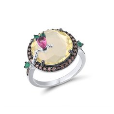 VALTERA Кольцо из серебра 117641, размер 16.5