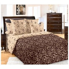 Постельное белье «Вензель 1», перкаль (Семейный) Текс Дизайн