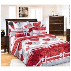 Постельное белье «Комплимент», перкаль (Евро) Текс Дизайн