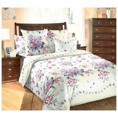 Постельное белье «Фиалка 1», бязь (Евро) Текс Дизайн