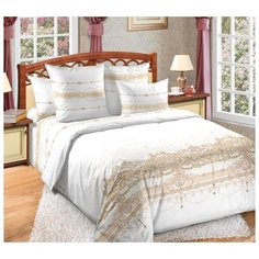 Постельное белье «Церемония 2», перкаль (2.0), с европростыней Текс Дизайн