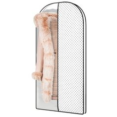Чехол для шуб, курток и пальто Eco White (120х60х10 см) Homsu