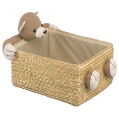 Корзина стеллажная "Медвежонок", Д310 Ш240 В160, бежевый Natural House