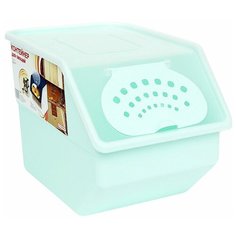 Контейнер для овощей 11,2л/ Мятный Полимербыт