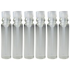 Пробники (фиолки) Aromaprovokator для духов 1 ml крышка прозрачная набор 100 штук