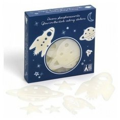 Комплект наклеек DJECO Космос, светящиеся