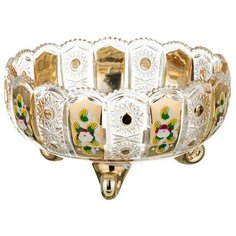 Lefard Конфетница Gold Glass 22 х 12 см золотистый