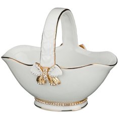 Lefard Конфетница Venezia 15 х 13 см белый