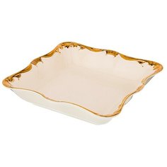 Lefard Салатник 84-964 23 х 23 см бежевый