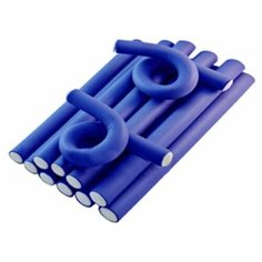 Бигуди-бумеранги Sibel Superflex Long 4225302 (30 мм) 5 шт. синий