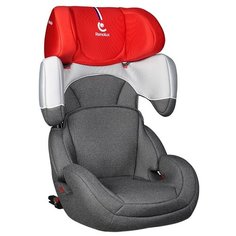 Автокресло группа 2/3 (15-36 кг) Renolux StepFix 2-3, smart red