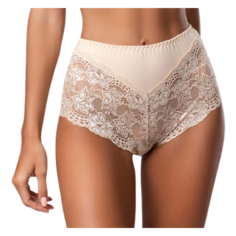 ФЭСТ Трусы слипы высокой посадки, размер 112-118, бежевый